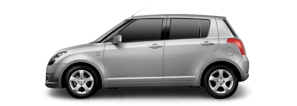 A scrapped car collected from EBBW VALE